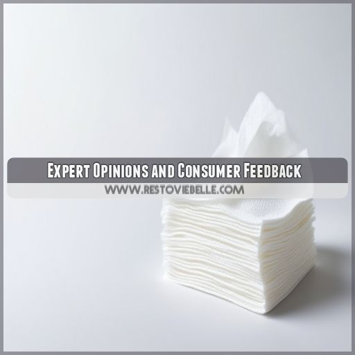 Expert Opinions and Consumer Feedback