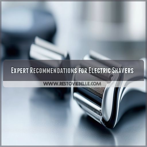 Expert Recommendations for Electric Shavers
