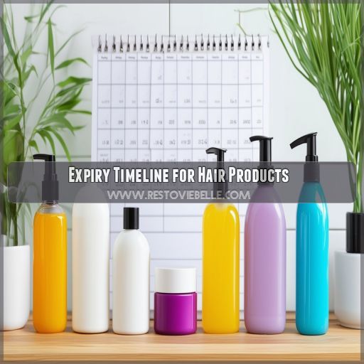 Expiry Timeline for Hair Products