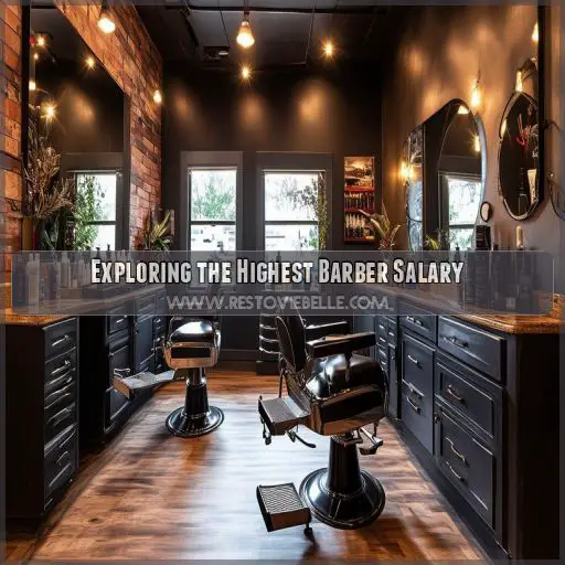 Exploring the Highest Barber Salary