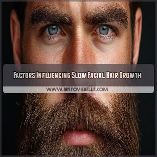 Factors Influencing Slow Facial Hair Growth