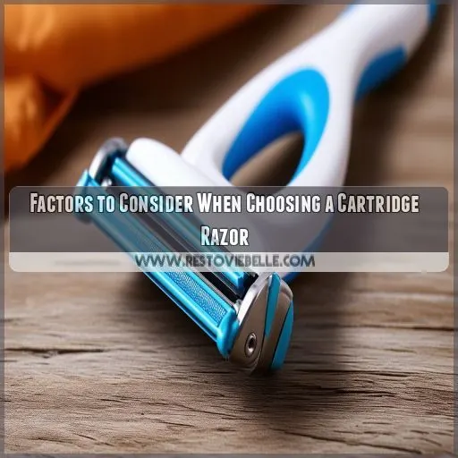 Factors to Consider When Choosing a Cartridge Razor
