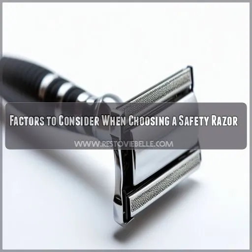 Factors to Consider When Choosing a Safety Razor