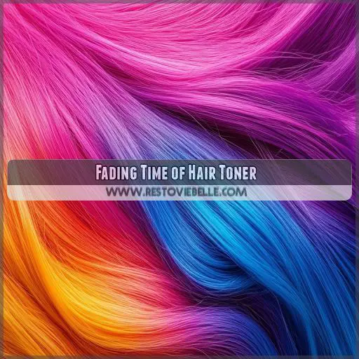 Fading Time of Hair Toner