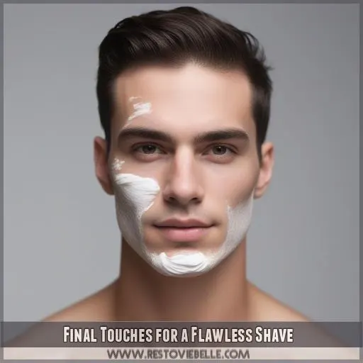 Final Touches for a Flawless Shave