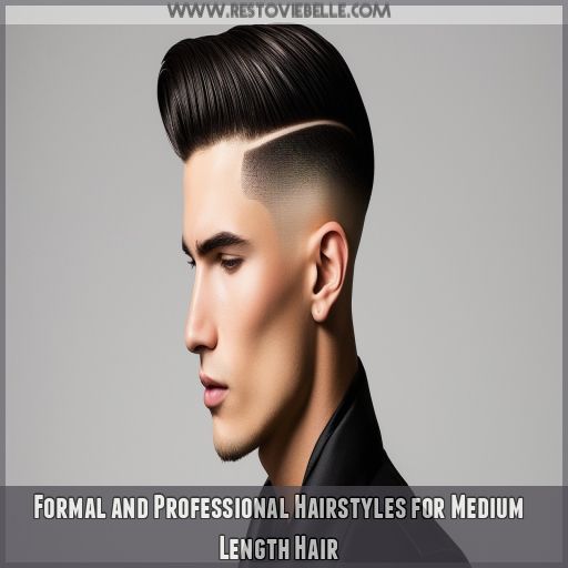 Formal and Professional Hairstyles for Medium Length Hair