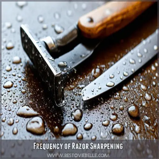 Frequency of Razor Sharpening