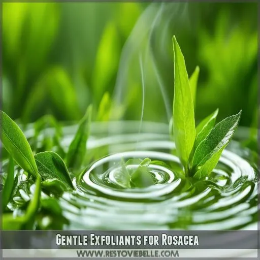 Gentle Exfoliants for Rosacea