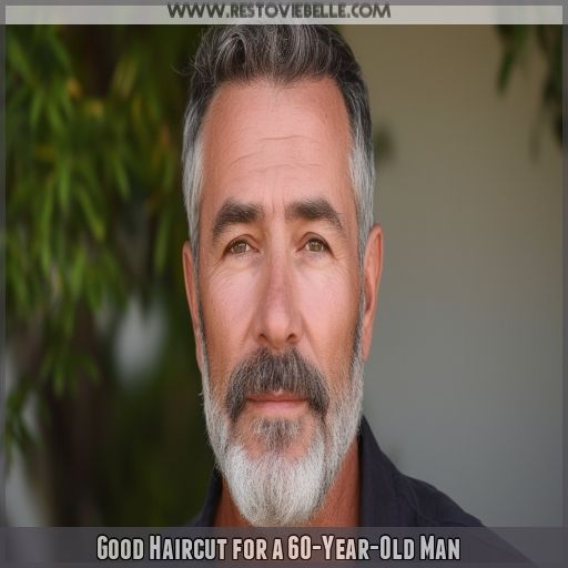 Good Haircut for a 60-Year-Old Man