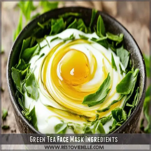 Green Tea Face Mask Ingredients