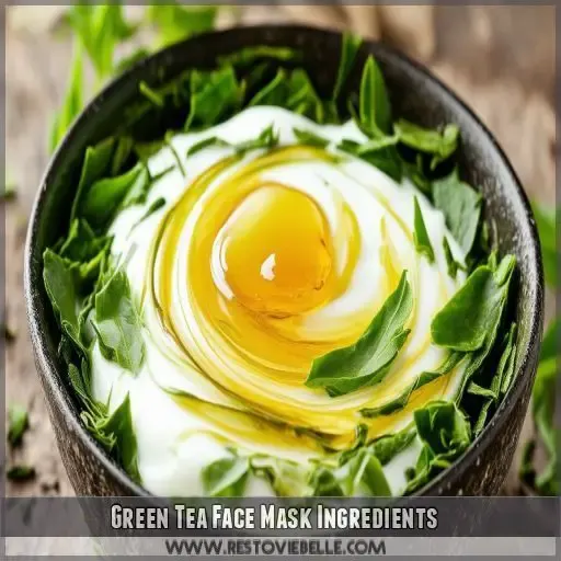 Green Tea Face Mask Ingredients