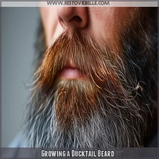 Growing a Ducktail Beard