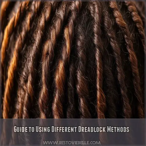 Guide to Using Different Dreadlock Methods