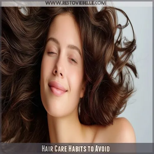 Hair Care Habits to Avoid