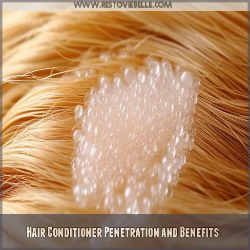 Hair Conditioner Penetration and Benefits