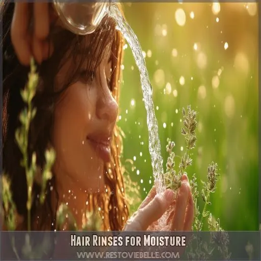 Hair Rinses for Moisture