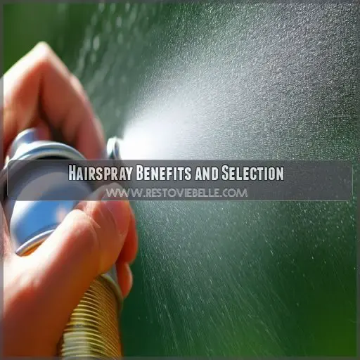 Hairspray Benefits and Selection