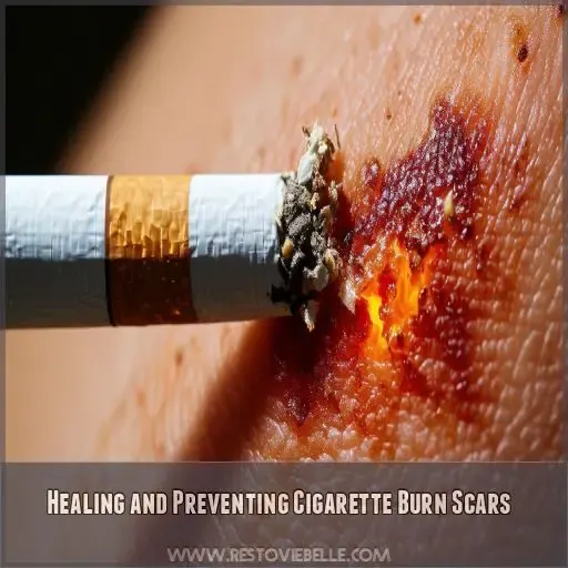 Healing and Preventing Cigarette Burn Scars