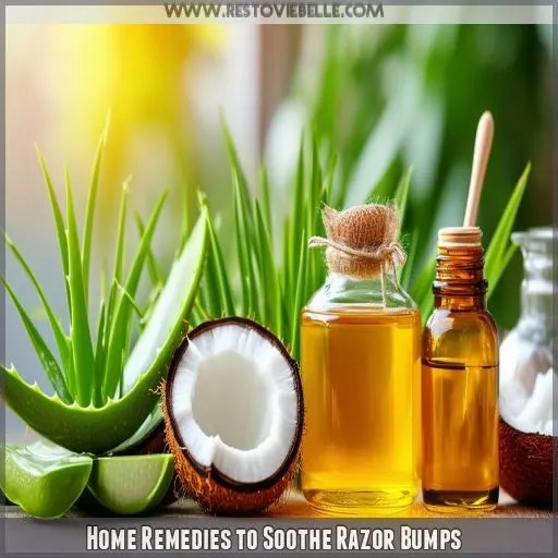 Home Remedies to Soothe Razor Bumps