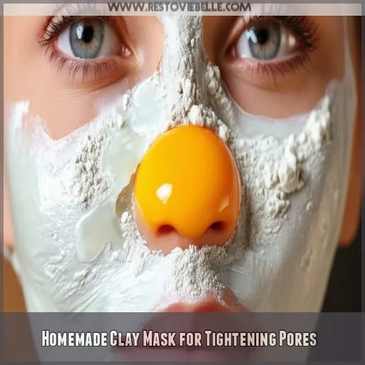 Homemade Clay Mask for Tightening Pores