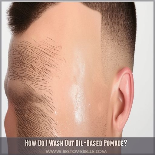 How Do I Wash Out Oil-Based Pomade