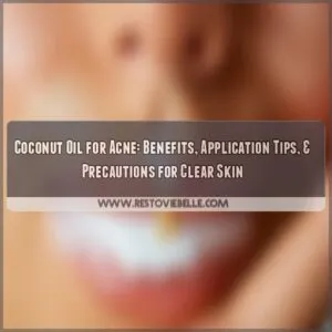 how do you use coconut oil for acne