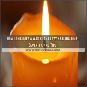 how long does a wax burn last