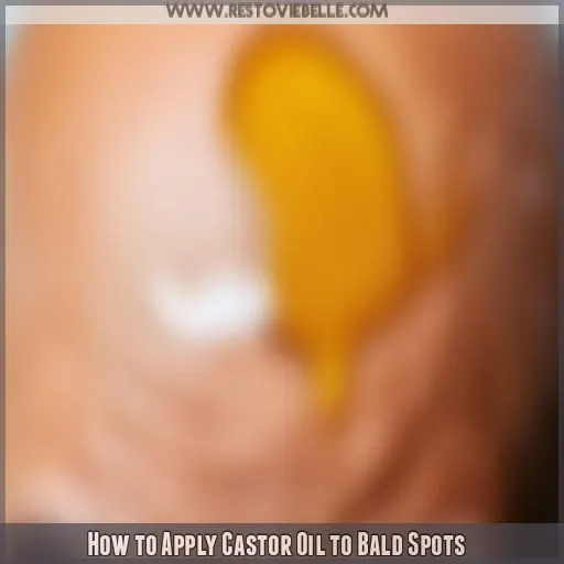 How to Apply Castor Oil to Bald Spots