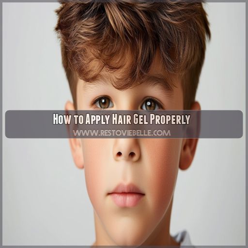 How to Apply Hair Gel Properly