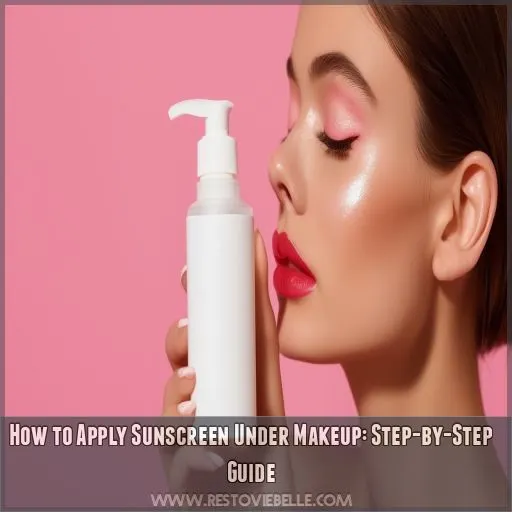 How to Apply Sunscreen Under Makeup: Step-by-Step Guide