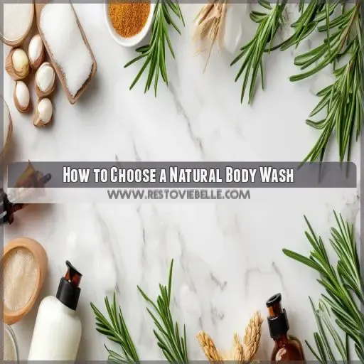 How to Choose a Natural Body Wash
