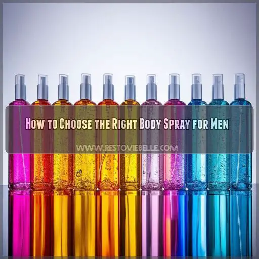 How to Choose the Right Body Spray for Men