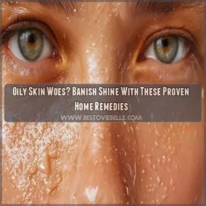 how to get rid of oily skin on face at home