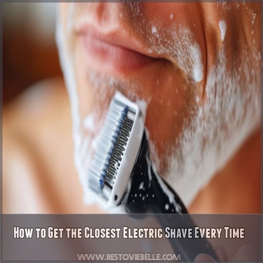 How to Get the Closest Electric Shave Every Time
