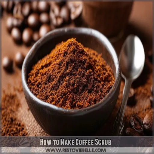 How to Make Coffee Scrub