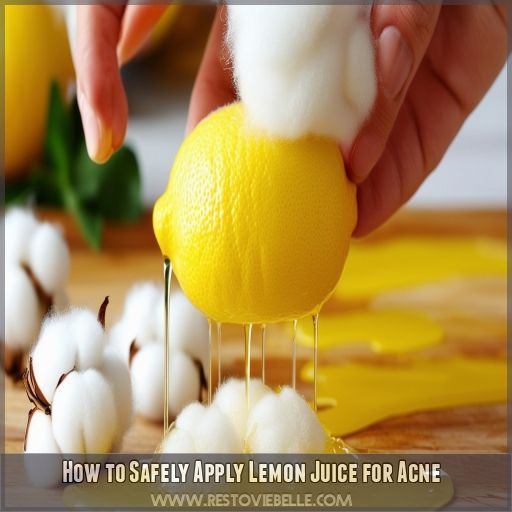 How to Safely Apply Lemon Juice for Acne