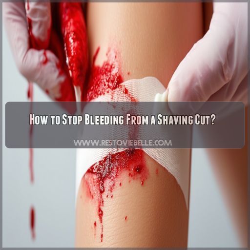 How to Stop Bleeding From a Shaving Cut