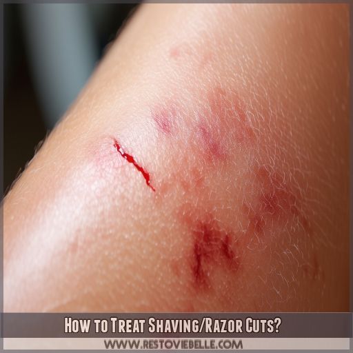 How to Treat Shaving/Razor Cuts