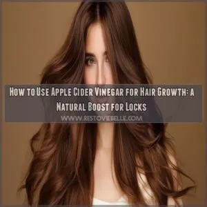 how to use apple cider vinegar for hair growth
