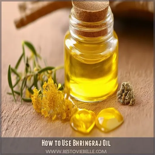 How to Use Bhringraj Oil