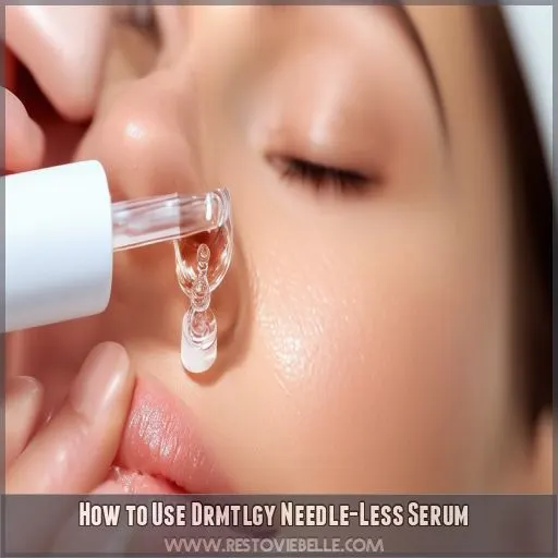 How to Use Drmtlgy Needle-Less Serum