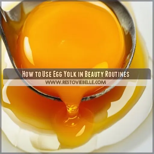 How to Use Egg Yolk in Beauty Routines