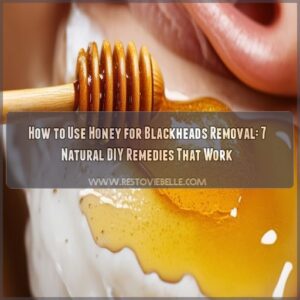how to use honey for blackheads removal