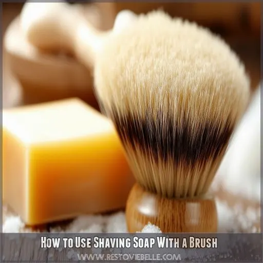 How to Use Shaving Soap With a Brush