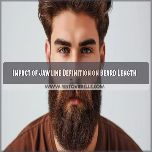 Impact of Jawline Definition on Beard Length