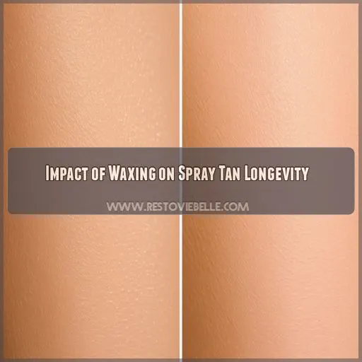 Impact of Waxing on Spray Tan Longevity