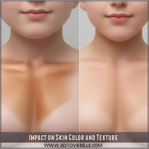 Impact on Skin Color and Texture