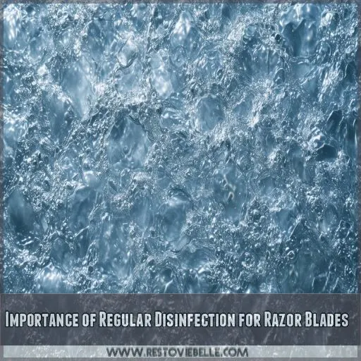 Importance of Regular Disinfection for Razor Blades