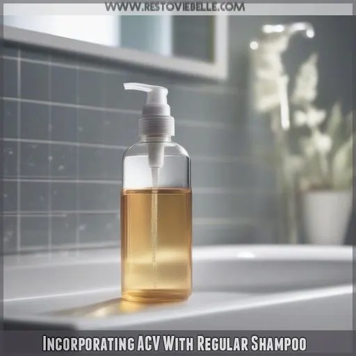 Incorporating ACV With Regular Shampoo