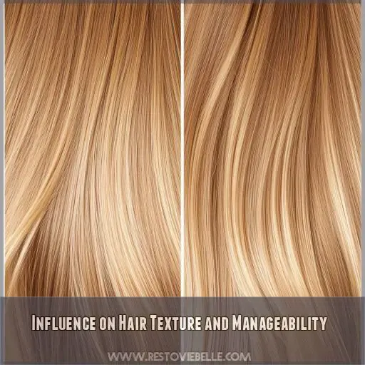 Influence on Hair Texture and Manageability